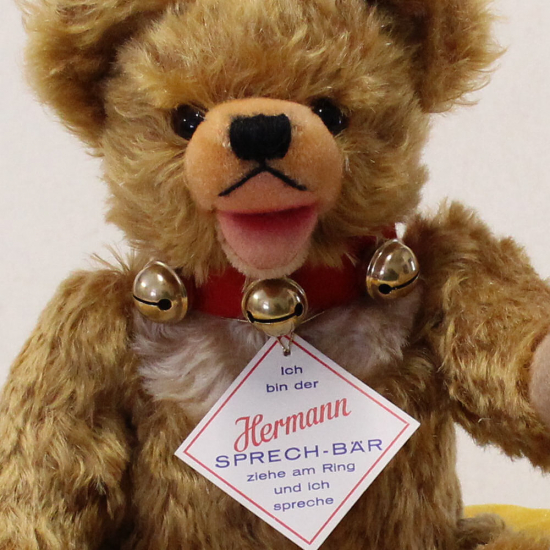 HERMANN Sprechbr Remake nach Modell-Vorlagen der HERMANN-Sprechbren von 1967 35 cm Teddybr von Hermann-Coburg