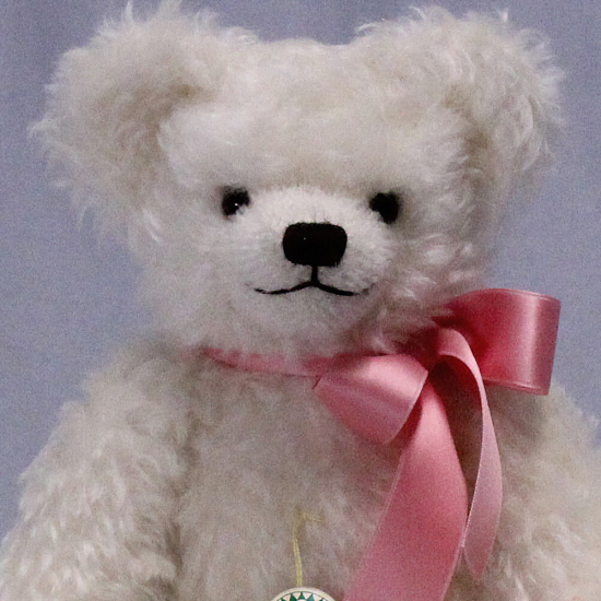 Zeitloser Klassiker - wei 31 cm Teddybr von Hermann-Coburg