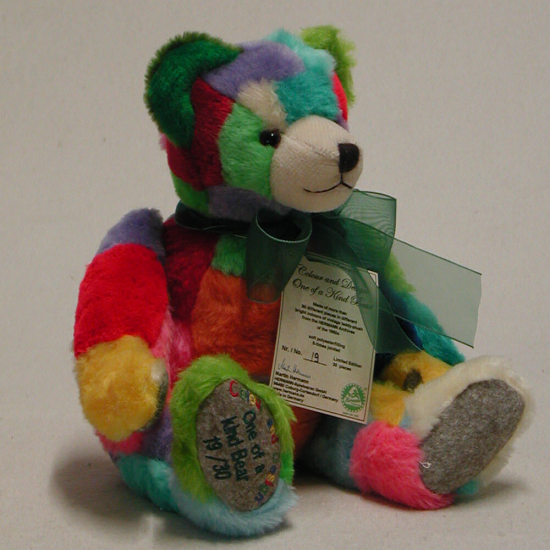 Colour and Design 36 cm Teddy Bear by Hermann-Coburg