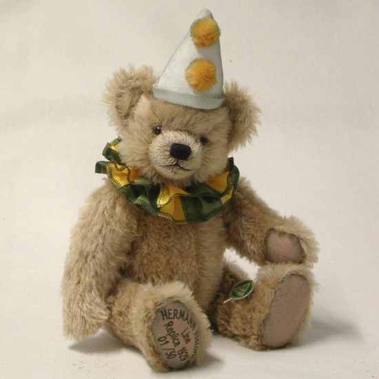 HERMANN historical Line ? Replica 1929 Historical Clown Bear 36 cm Teddybr von Hermann-Coburg