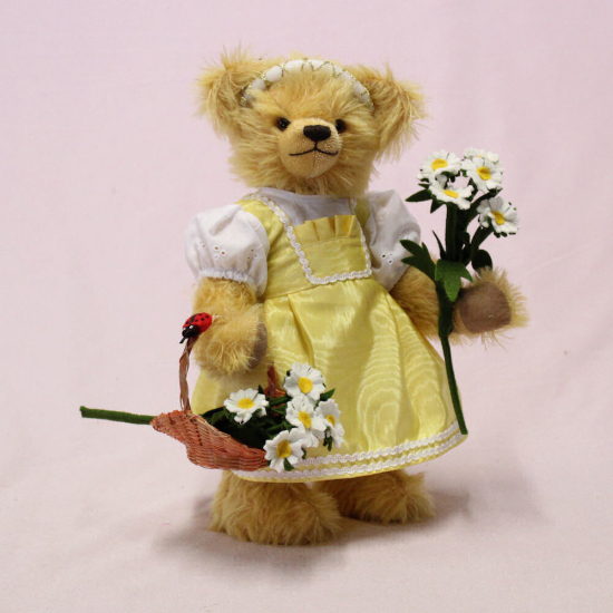 Blumen-Mdel Franzi 32 cm Teddybr von Hermann-Coburg