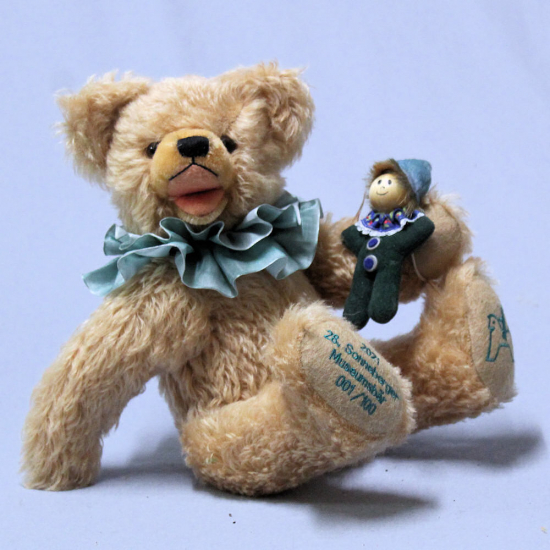 28. Sonneberger Museumsbr 2021 35 cm Teddybr von Hermann-Coburg