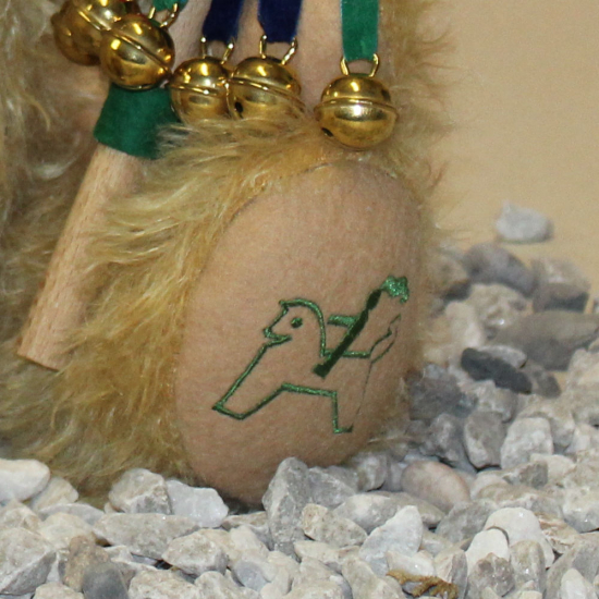 29. Sonneberger Museumsbr 2022 35 cm Teddybr von Hermann-Coburg