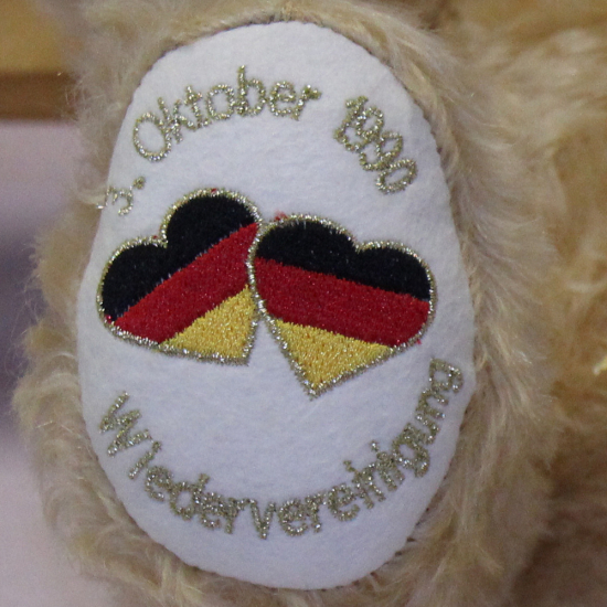 30 Jahre Deutsche Einheit 36 cm Teddybr von Hermann-Coburg