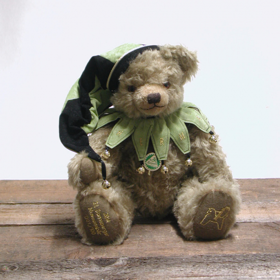 21. Sonneberger Museumsbr 2014Museums Edition 39 cm Teddybr von Hermann-Coburg