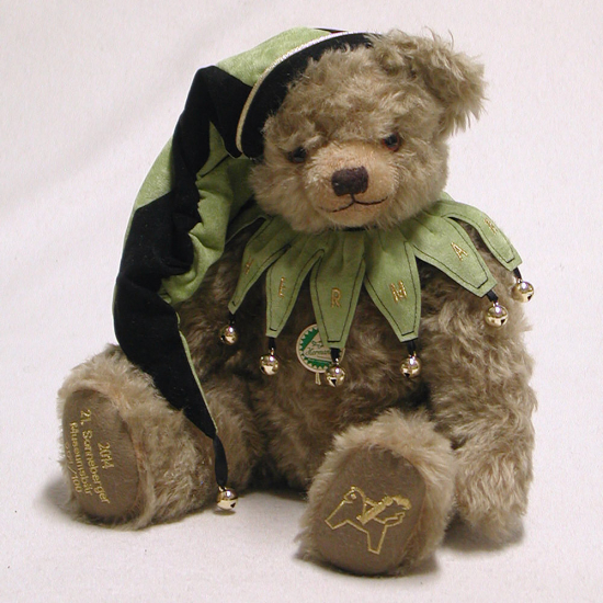 21. Sonneberger Museumsbr 2014Museums Edition 39 cm Teddybr von Hermann-Coburg