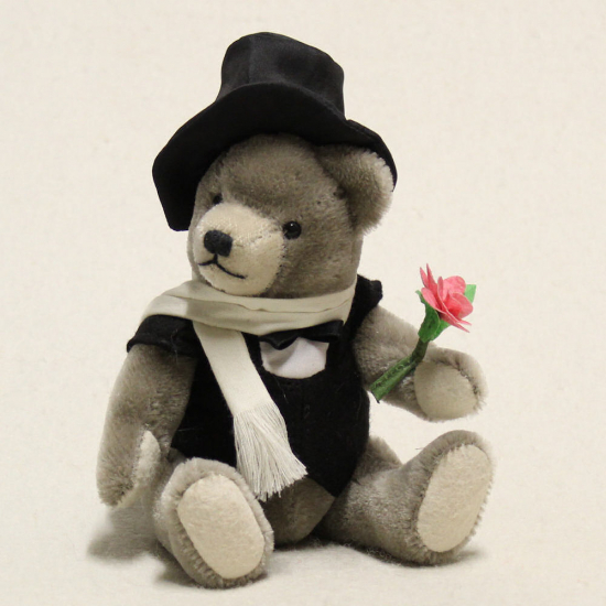 Club Br 2012 ? Rosenkavalier 19 cm Teddybr von Hermann-Coburg