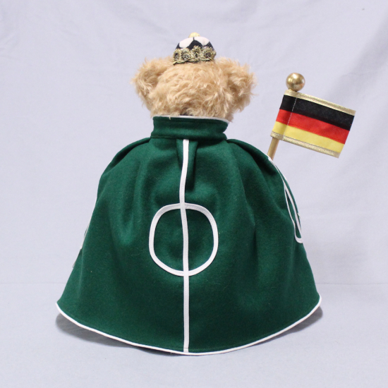Knig Fuball regiert das Land 35 cm Teddybr von Hermann-Coburg