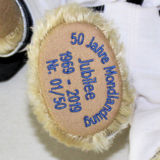 50 Jahre Mondlandung ? Clubedition 2019 35 cm Teddybr von Hermann-Coburg