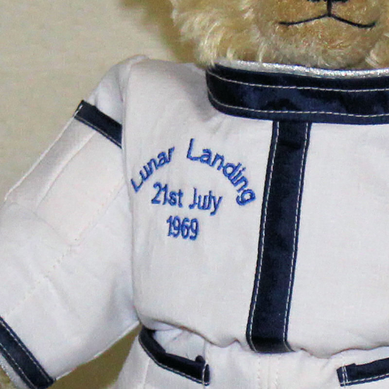 50 Jahre Mondlandung ? Clubedition 2019 35 cm Teddybr von Hermann-Coburg