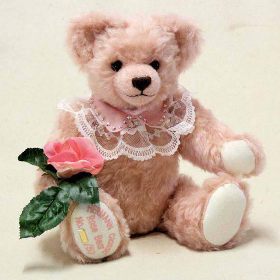 HERMANN Classic Rose Bear 35 cm Teddybr von Hermann-Coburg