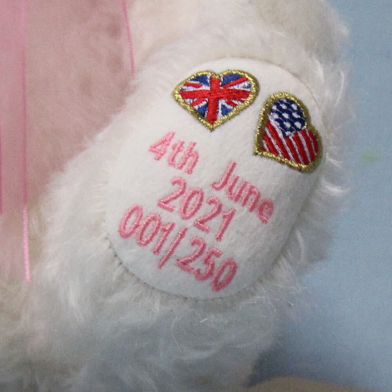 Baby Lili ? Lilibet Diana Mountbatten-Windsor 33 cm Teddybr von Hermann-Coburg