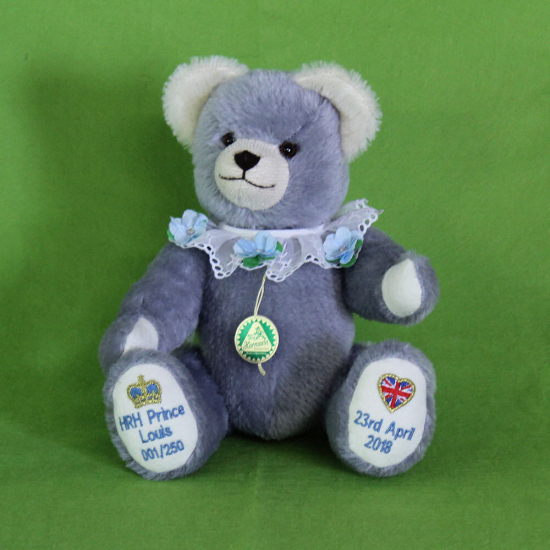 HRH Prince Louis A little Prince is born 30 cm Teddybr von Hermann-Coburg