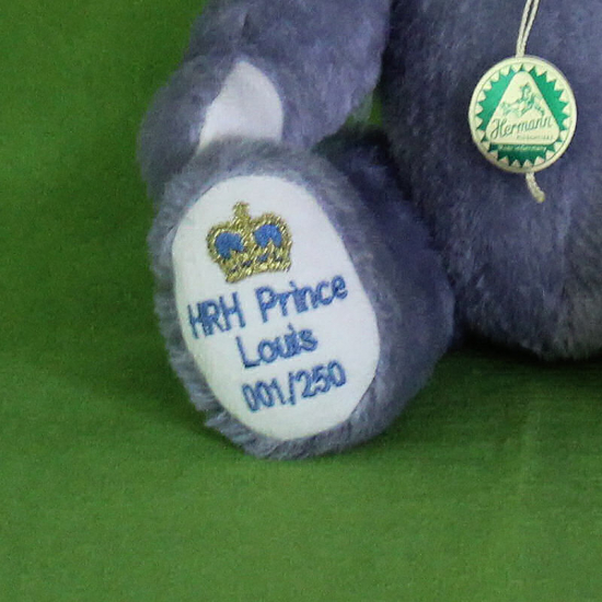 HRH Prince Louis A little Prince is born 30 cm Teddybr von Hermann-Coburg