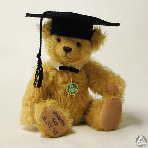 Graduation Bear 34 cm Teddybär von Hermann-Coburg