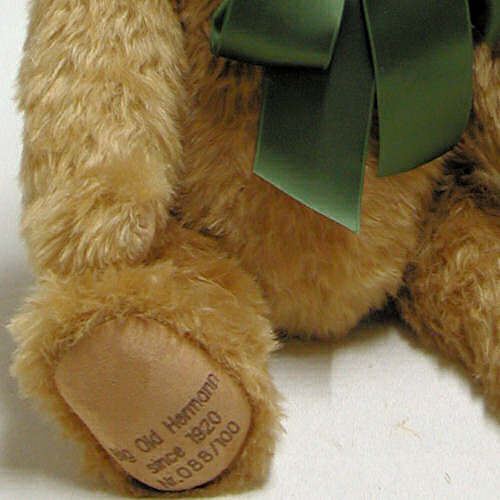 Big Old Hermann. 52 cm 52 cm Teddybr von Hermann-Coburg