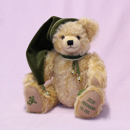 HERMANN Jahresbr 2020 Kleiner Tagtrumer 34 cm Teddybr von Hermann-Coburg