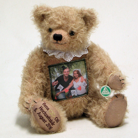 Der Foto-Individualbr ? the Photo-Individual-Bear 38 cm Teddybr von Hermann-Coburg