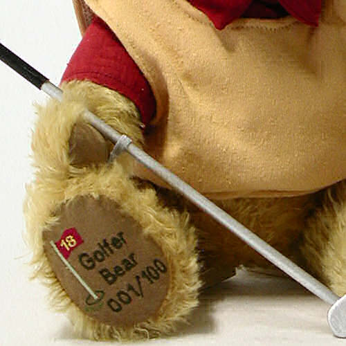 Golfer Br 36 cm Teddybr von Hermann-Coburg