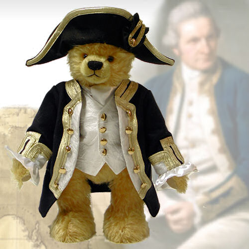 James Cook 40 cm Teddy Bear by Hermann-Coburg