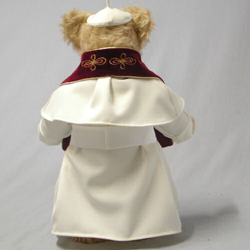 Summus Pontifex FranciscusMasterpiece 40 cm Teddybr von Hermann-Coburg
