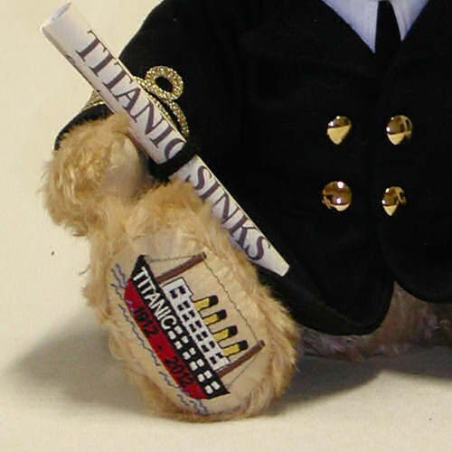 Titanic Memorial 40 cm Teddybr von Hermann-Coburg