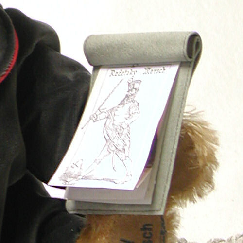 Johann Strau - Vater 40 cm Teddybr von Hermann-Coburg