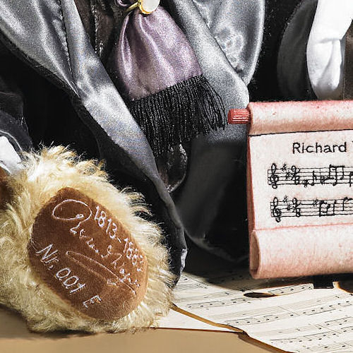Richard Wagner 40 cm Teddybr von Hermann-Coburg