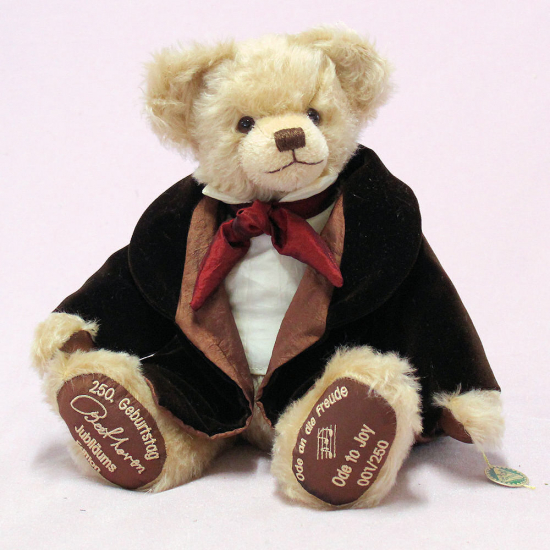 Ludwig van Beethoven - Jubilums-Edition 2020 38 cm Teddybr von Hermann-Coburg