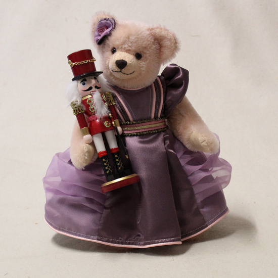 Clara and the Nutcracker 33 cm Teddy Bear by Hermann-Coburg