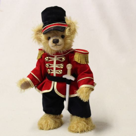 Nussknacker-Prinz 33 cm Teddybr von Hermann-Coburg