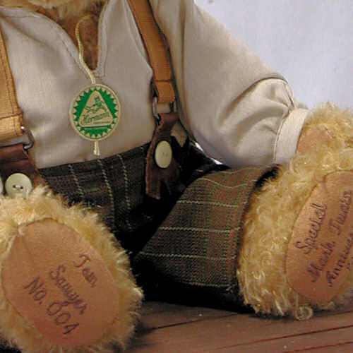 Tom Sawyer 34 cm Teddybr von Hermann-Coburg