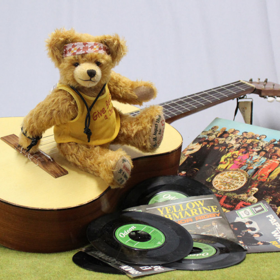 Woodstock 50th Anniversary 1969 ? 2019 32 cm Teddybr von Hermann-Coburg