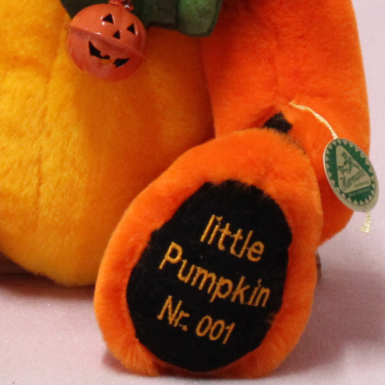 Little Pumpkin ? ein Krbiskind zum Quietschen und Knutschen 34 cm Teddybr von Hermann-Coburg