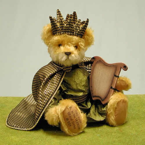 Knig David 39 cm Teddybr von Hermann-Coburg