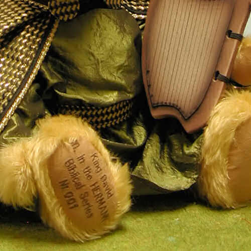 Knig David 39 cm Teddybr von Hermann-Coburg