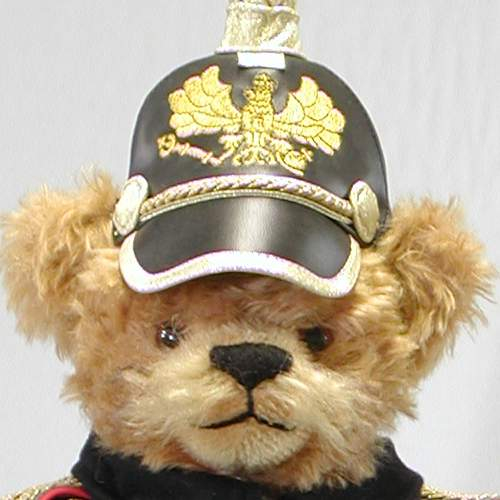Kaiser Wilhelm II 40 cm Teddybr von Hermann-Coburg