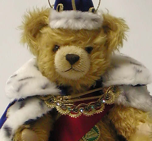 Knig Ludwig II of Bavaria 35 cm Teddybr von Hermann-Coburg