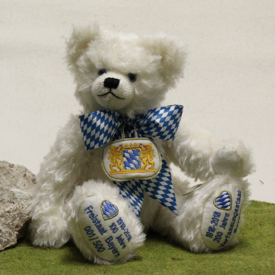 Wir feiern Bayern ? Jubilumsbr Bayern 36 cm Teddybr von Hermann-Coburg