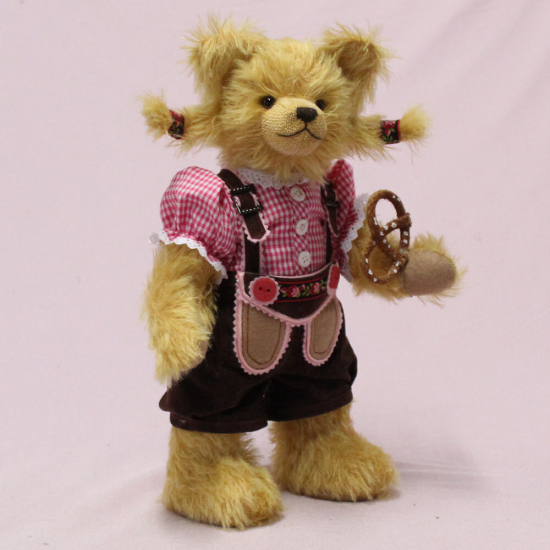 Oktoberfest-Girl ?Leni? 34 cm Teddy Bear by Hermann-Coburg