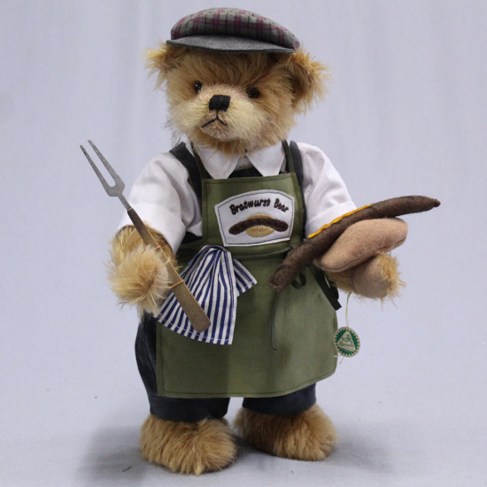 Der Bratwurst Brater 37 cm Teddybr von Hermann-Coburg