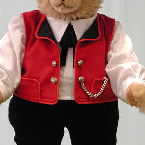 Schwarzwaldjunge Black Forest Boy 38 cm Teddybr von Hermann-Coburg
