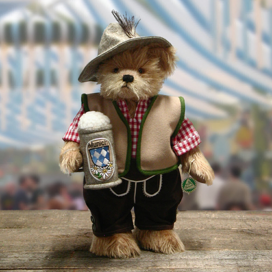 Bayern Schorsch - Happy Oktoberfest 35 cm Teddybr von Hermann-Coburg