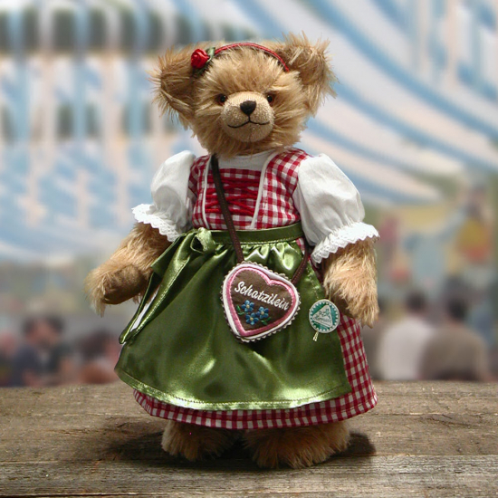 Trachten Rosi - Happy Oktoberfest 35 cm Teddybr von Hermann-Coburg