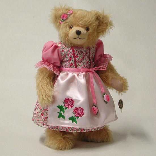 Rosenknigin 35 cm Teddybr von Hermann-Coburg