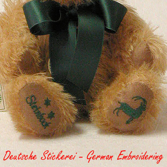 Steinbock / CapricornSternzeichen Teddybr 23 cm Teddybr von Hermann-Coburg