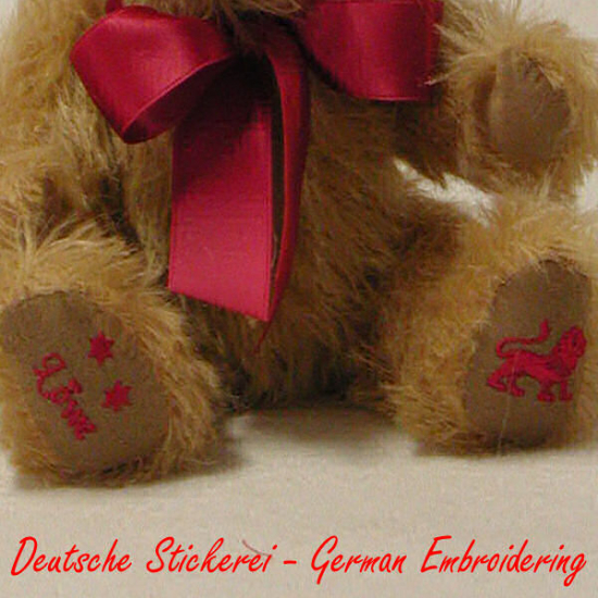 Lwe / LeoSternzeichen Teddybr 23 cm Teddybr von Hermann-Coburg