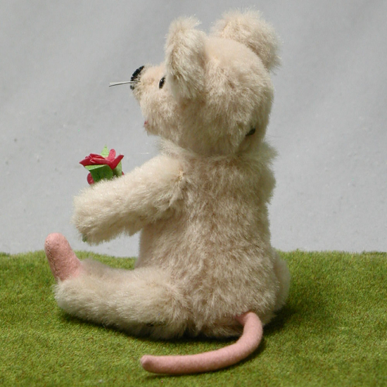 Eine kleine Frhlingsmaus 19 cm Teddybr von Hermann-Coburg