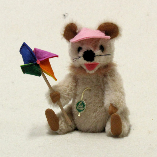 Eine kleine Herbstmaus 19 cm Teddybr von Hermann-Coburg