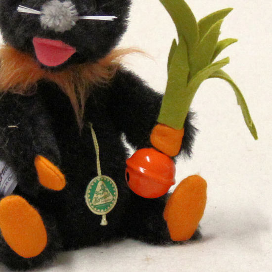 Eine kleine Halloween Maus 19 cm Teddybr von Hermann-Coburg